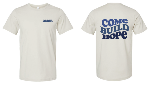Come Build Hope Wavy Tee